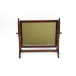 An Edwardian mahogany swing frame dressing table mirror,