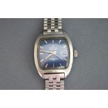 Zenith, a lady's steel automatic wrist watch,