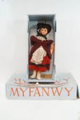 A Myfawny Welsh costume doll, 62cm tall,