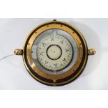A brass standard ships Compass by J.C. Krohn & Son A.S.