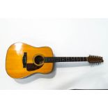 A 1975 Fender twelve string guitar,