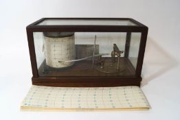 An early 20th century barograph by Ollivant & Butsford, Manchester,