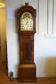 An 1830's/40's mahogany longcase clock, the eight day movement,