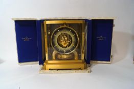An Atmos clock by Jaeger le Coutre,