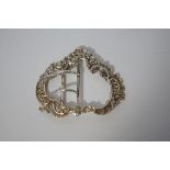 A late Victorian silver buckle, by Samuel Jacobs, London 1899, in the Rococo style, 8.