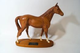 A Beswick figure of 'The Minstrel', Racehorse of the Year 1977, matt finish,