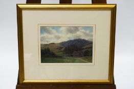 Thomas Shilton, East Dean, Watercolour, Signed Lower left, 18.5cm x 25.