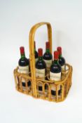 Six bottles of Chateau Canon-la Gaffeliere 1983,