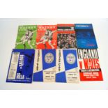 A Bristol Rovers' Watney Cup Final' programme and others,