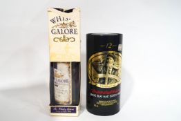 A bottle of Whisky Galore, single malt whisky,