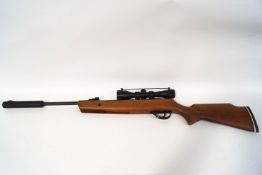 A (brand new) Hatson breaker .22 air rifle, with scope, Serial No.11724952 NB.