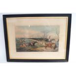 After Henry Alken, Hunting Scenes, set of eight engravings,