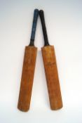 Two "The Autograph" cricket bats by Gunn & Moore Ltd