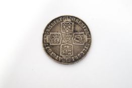 A George II 1758 silver Shilling