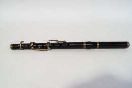 A Victorian rosewood piccolo,
