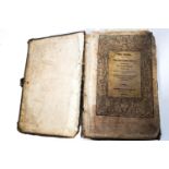 A 16th century Matthews Bible printed by John Daye, dated 1549,