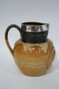 A Doulton Lambeth salt glazed earthenware commemorative jug,