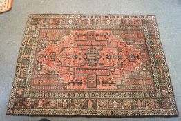 A 20th century Caucasian rug,