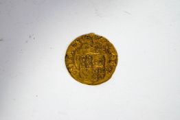 A James I gold half crown 1603-1605,