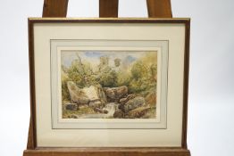 Attributed to David Hall McKewan (1817-1873), Mountain Stream, Watercolour,