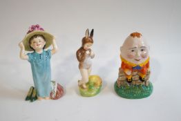 Three Royal Doulton figures: 'Make Believe' HN 2225, 15.