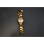 Rotary, a lady's 9 carat gold bracelet watch, 9.