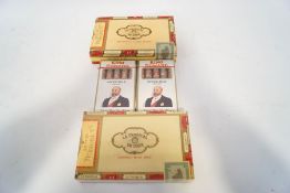 An unopened box of twenty-five La Tropical De Luxe Jamaican cigars,