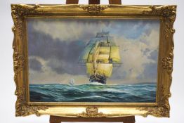 Brian Withams (British, 20th century), The Cutty Sark, Oil on canvas, signed lower right,
