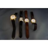 A quantity of four Gentleman's and four ladies fashion wristwatches,