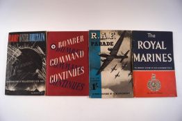 A collection of Military and WWII booklets and publications,