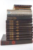 Nine various Polar exploration books, including The Great White South by Herbert G Ponting,