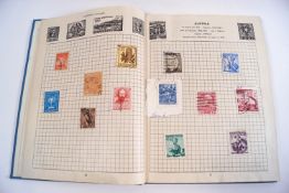 A World Collection of stamps in nine albums