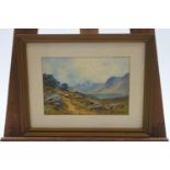 ** Bray (?), Scottish landscape, watercolour, signed indistinctly lower right,