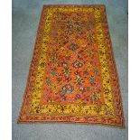 A large Turkey carpet,