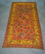 A large Turkey carpet,