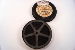 A quantity of film reels