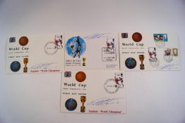 Four 1966 World Cup First Day Covers,