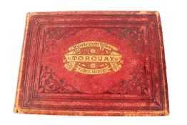A Victorian album titled Pictorial Illustrations of Torquay and it's Neighbourhood,
