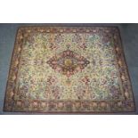 A 20th century Persian style machine woven rug,