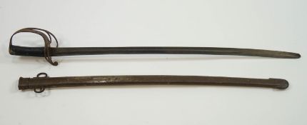 A late Victorian cavalry sword