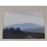 Frederick John Widgery – gouache – Dartmoor scene, 9.5” x 14” - a/f.