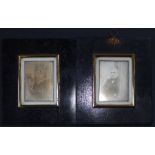 A pair of 'Beard' daguerrotype portraits – Mr & Mrs Samuel Palmer (parents of the