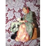 A Royal Doulton figure 'Fortune Teller' HN2159 – head re-stuck.