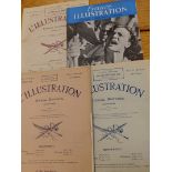 Four copies of the French magazine 'L'Illustration', dated Jan 1909, Sep 1913, Jun 1925 & Apr 1948.