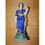 An early 19thC pearlware figure.