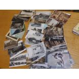 Approximately 110 postcards depicting Devon and other views, together with some ration books.