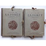 M. Meheut – 'Etude De La Foret' – two vols., illustrated.