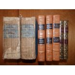 Spiker's Travels in re-bound calf, vols I & II, London 1820, together with Macky's 'Journey