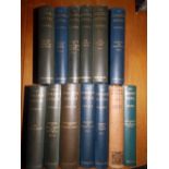 13 various volumes of Frazer's 'Golden Bough', MacMillan & Co., third edition and later.