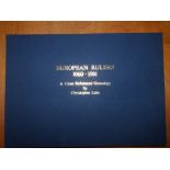 Christopher Lake – 'European Rulers 1060-1981 in blue cloth.